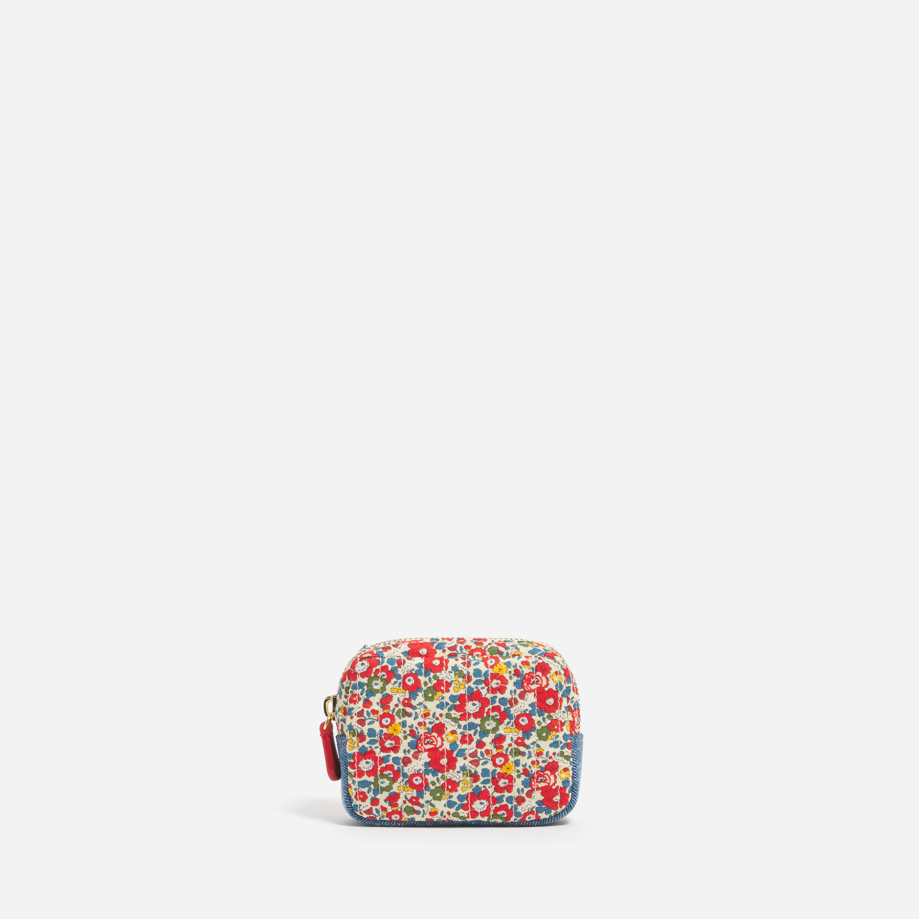 Pouch Bag Charm Made with Liberty Fabric