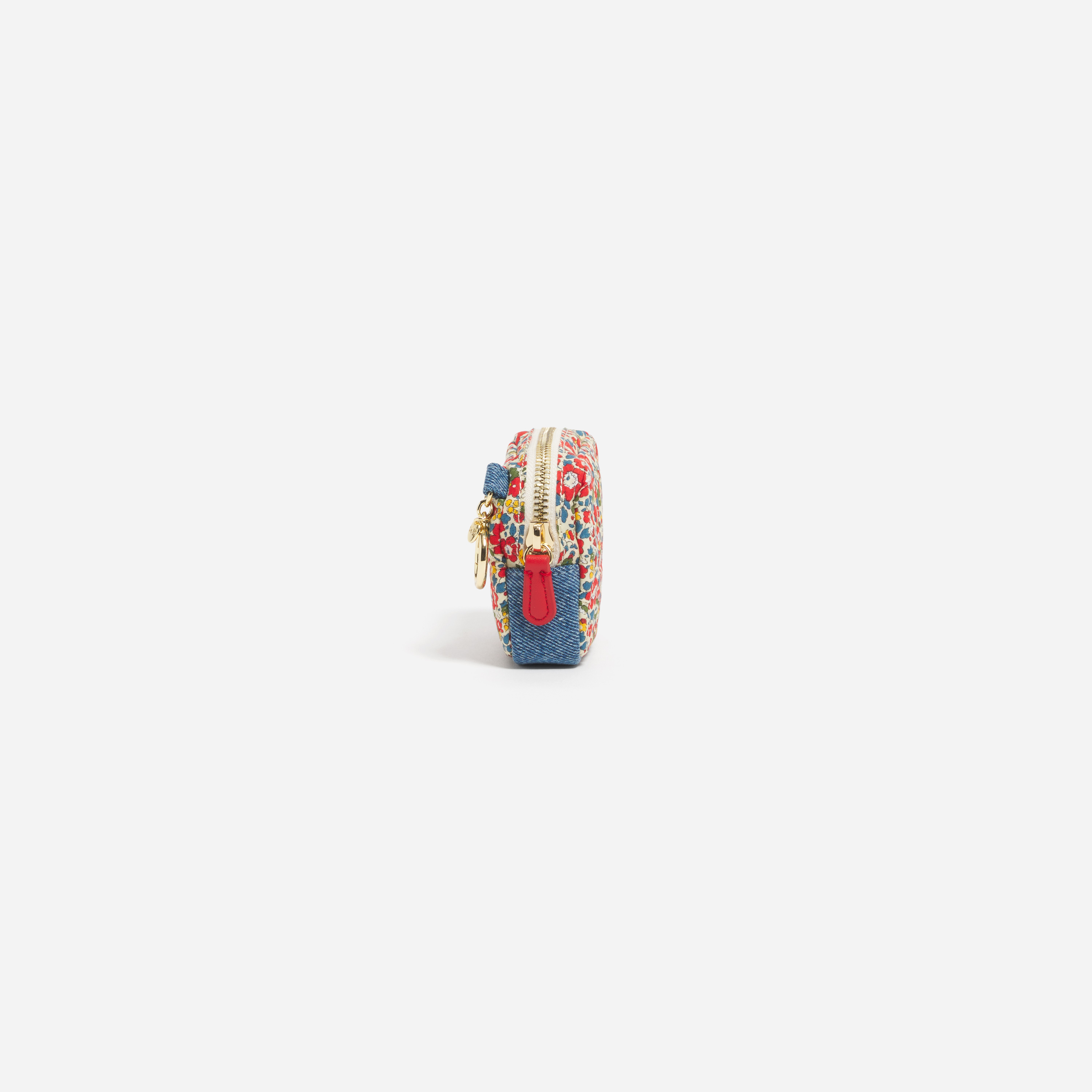 Pouch Bag Charm Made with Liberty Fabric
