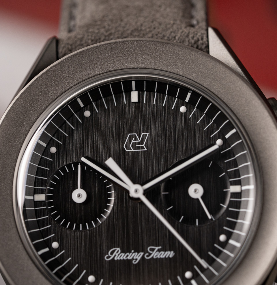 Racing Team Chronograph Domed sapphire crystal 