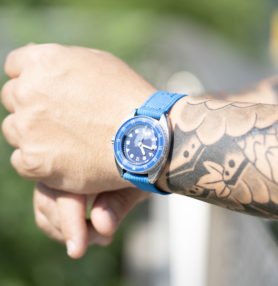 Mara Diver 39.7mm stainless steel case