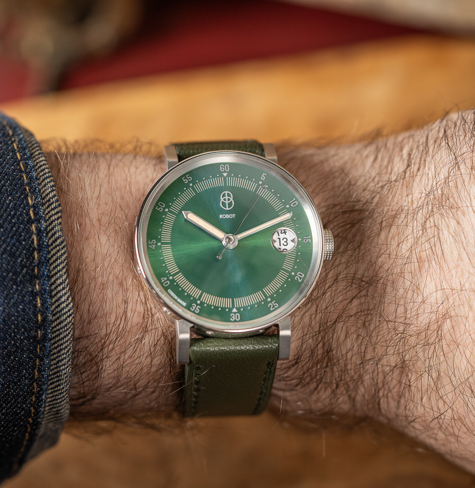 Graphic Sutnar 40mm Stainless Steel Case