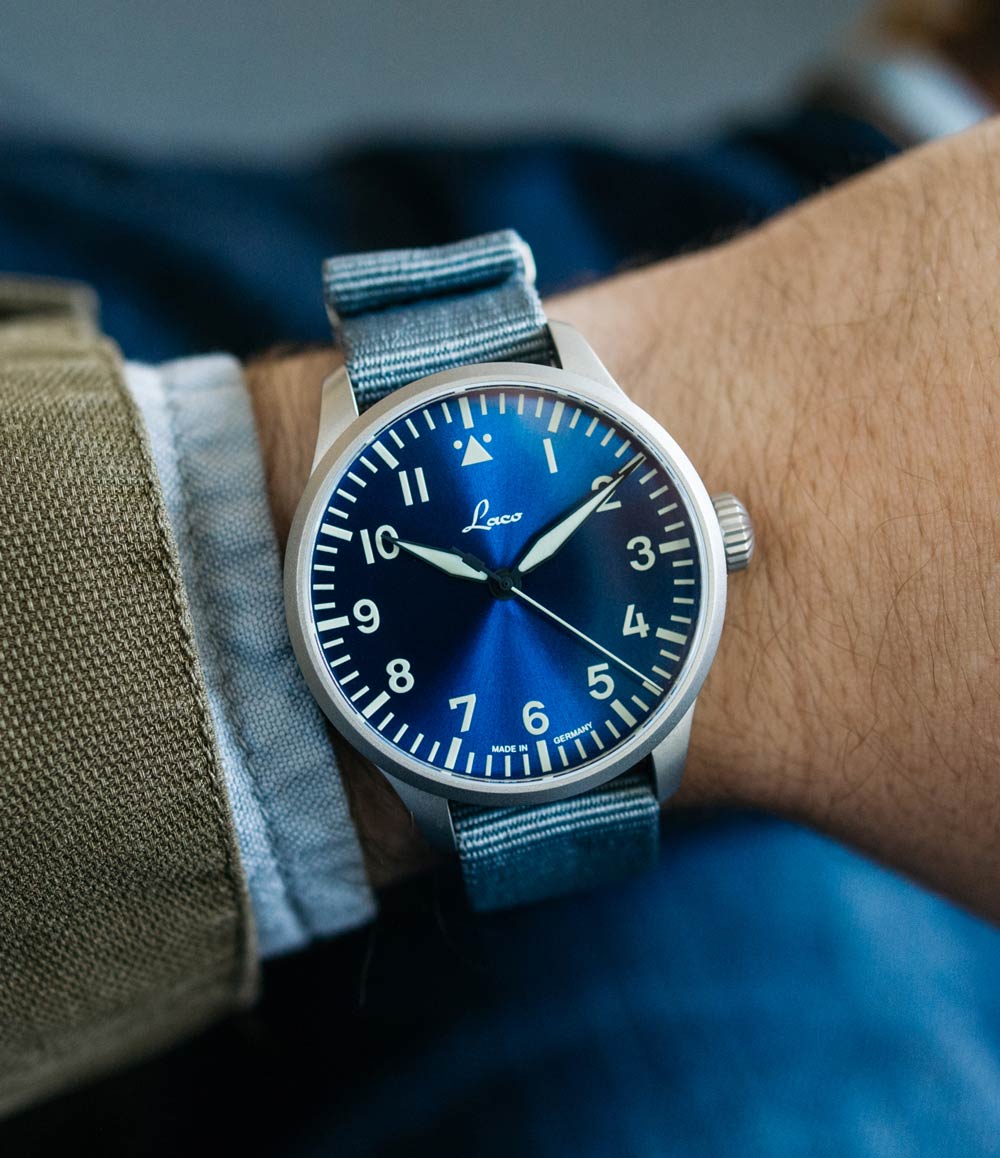 Augsburg Blaue Stunde 42mm Automatic | Blue Dial