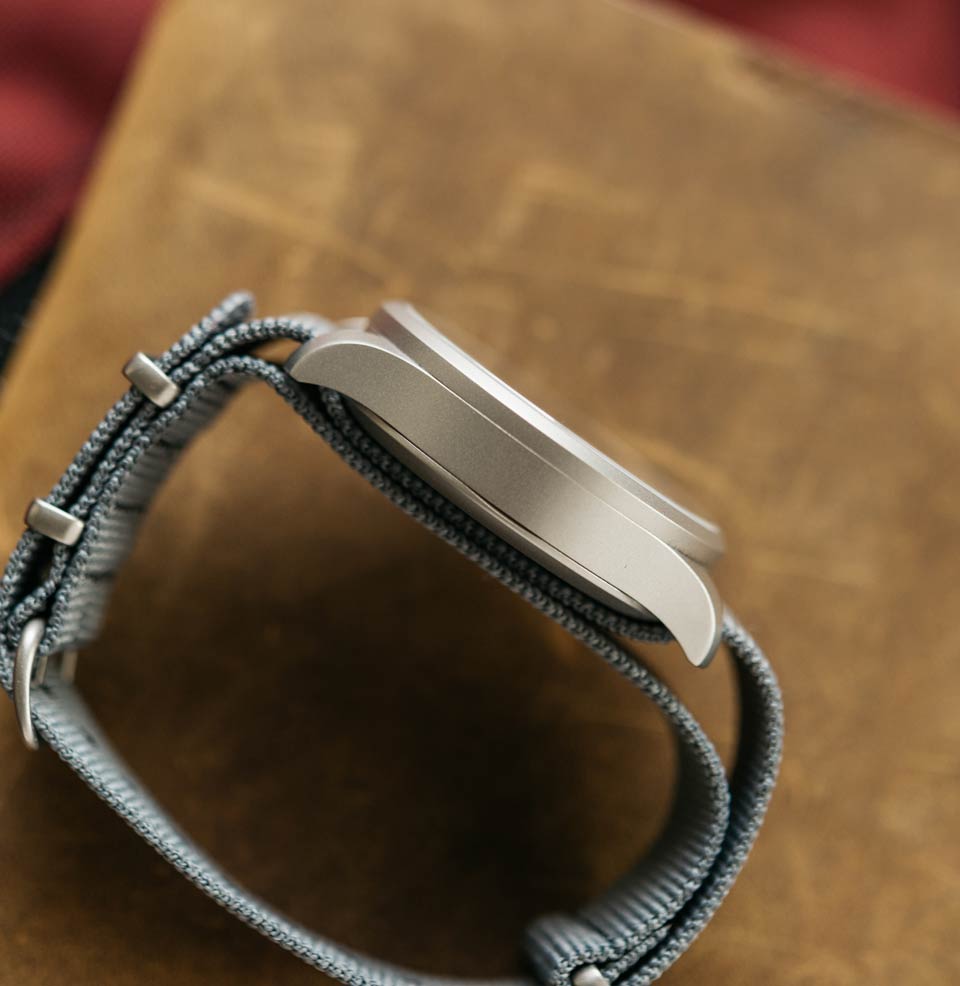 Augsburg Blaue Stunde 42mm Automatic | Blue Dial Matte steel case