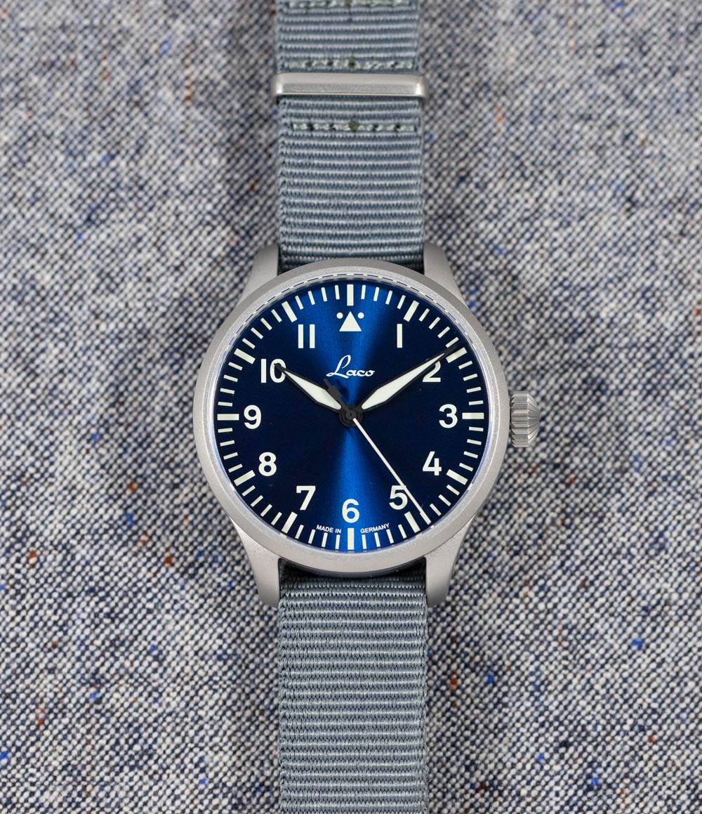 Augsburg Blaue Stunde 39mm Automatic | Blue Dial