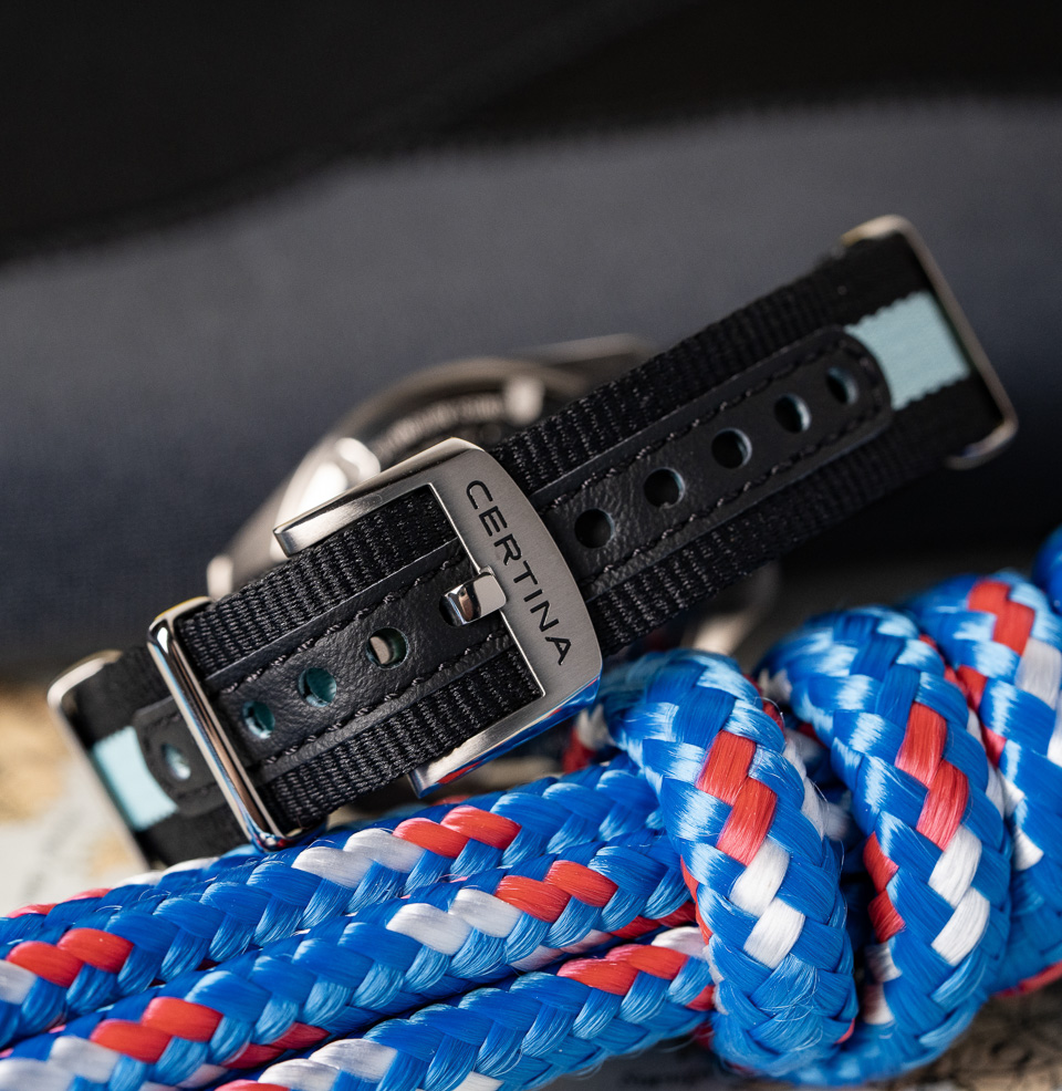 DS Action Diver 38mm Powermatic 80 Titanium / Nylon Strap Nylon Strap