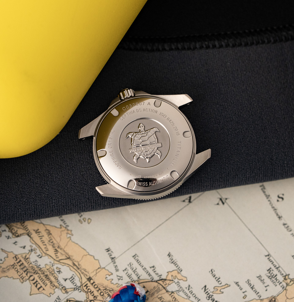 DS Action Diver 38mm Powermatic 80 Titanium / Nylon Strap Powermatic 80 movement