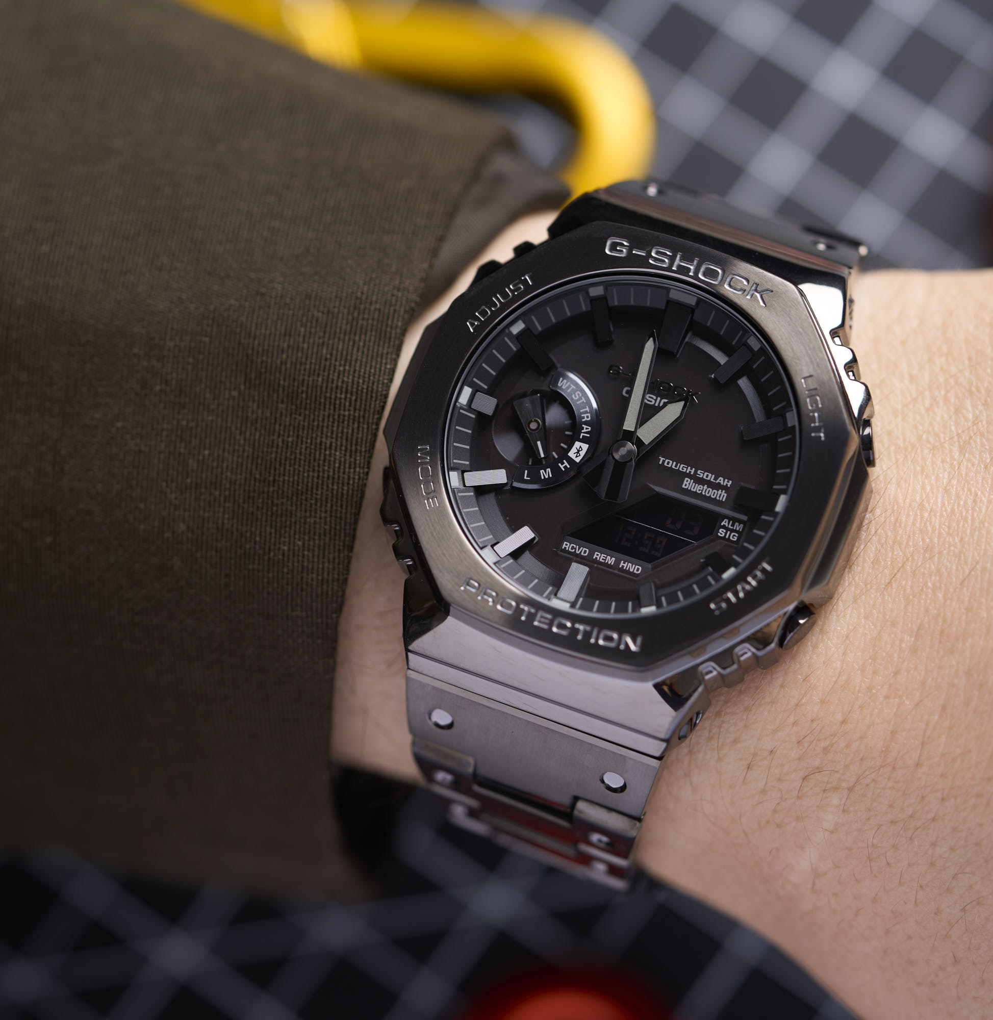 GMB2100 'FULL METAL 2100 SERIES' 44.4mm On A 7” Wrist