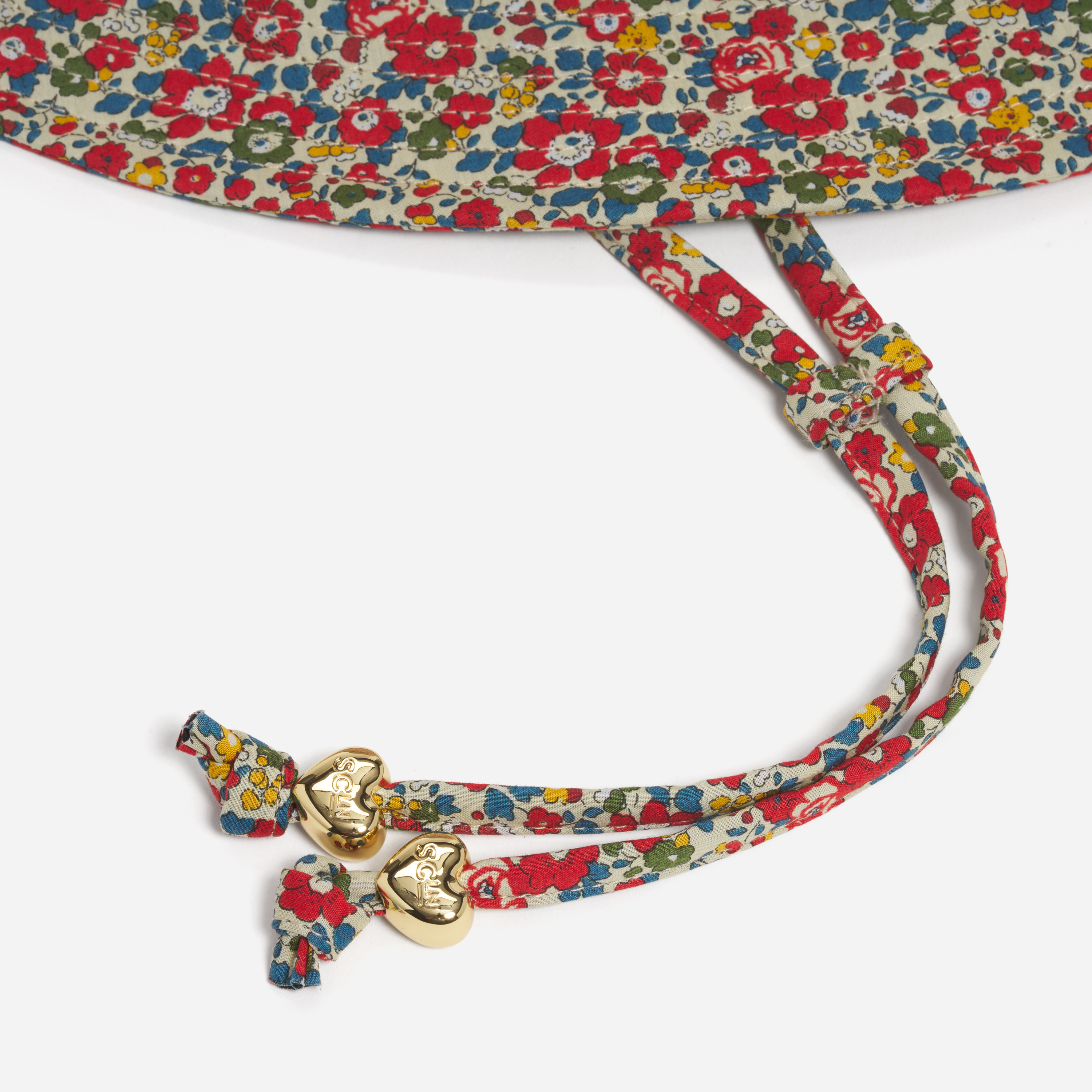 Sun Hat Made with Liberty Fabric