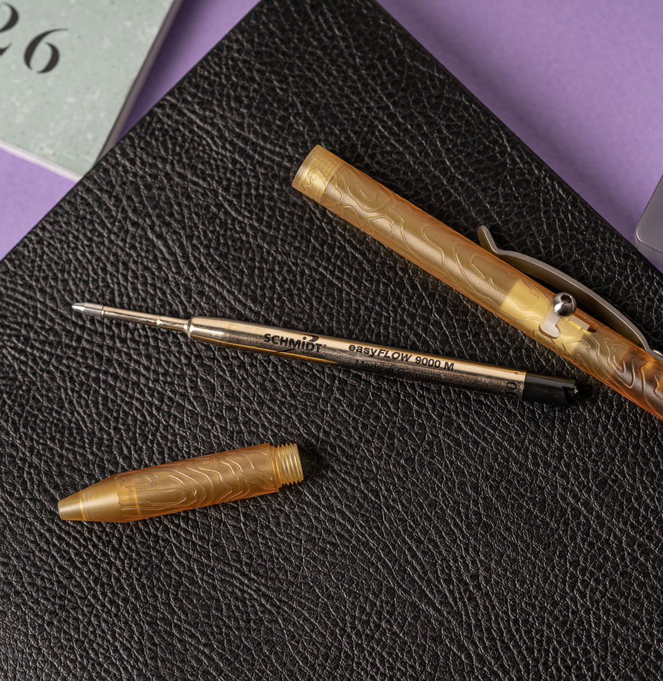 MaxMadCo Design Ultem Bolt Action Pen – Gen 2 Smooth Schmidt 9000M refill included