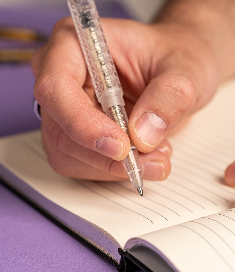 Polycarbonate Embassy Pen - Vapor Polish Clear Finish