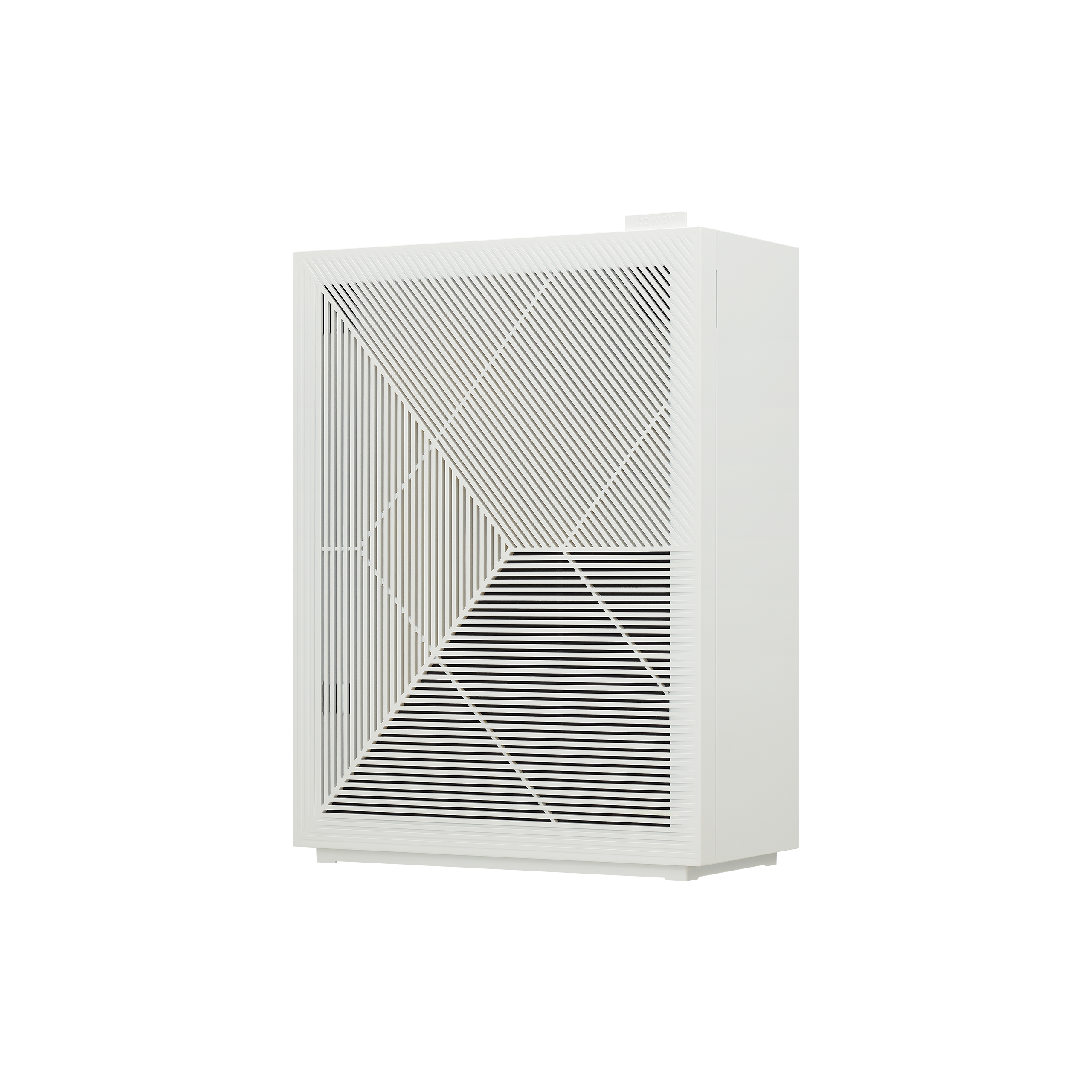 Coway Airmega 240 Dove White - Front Side View