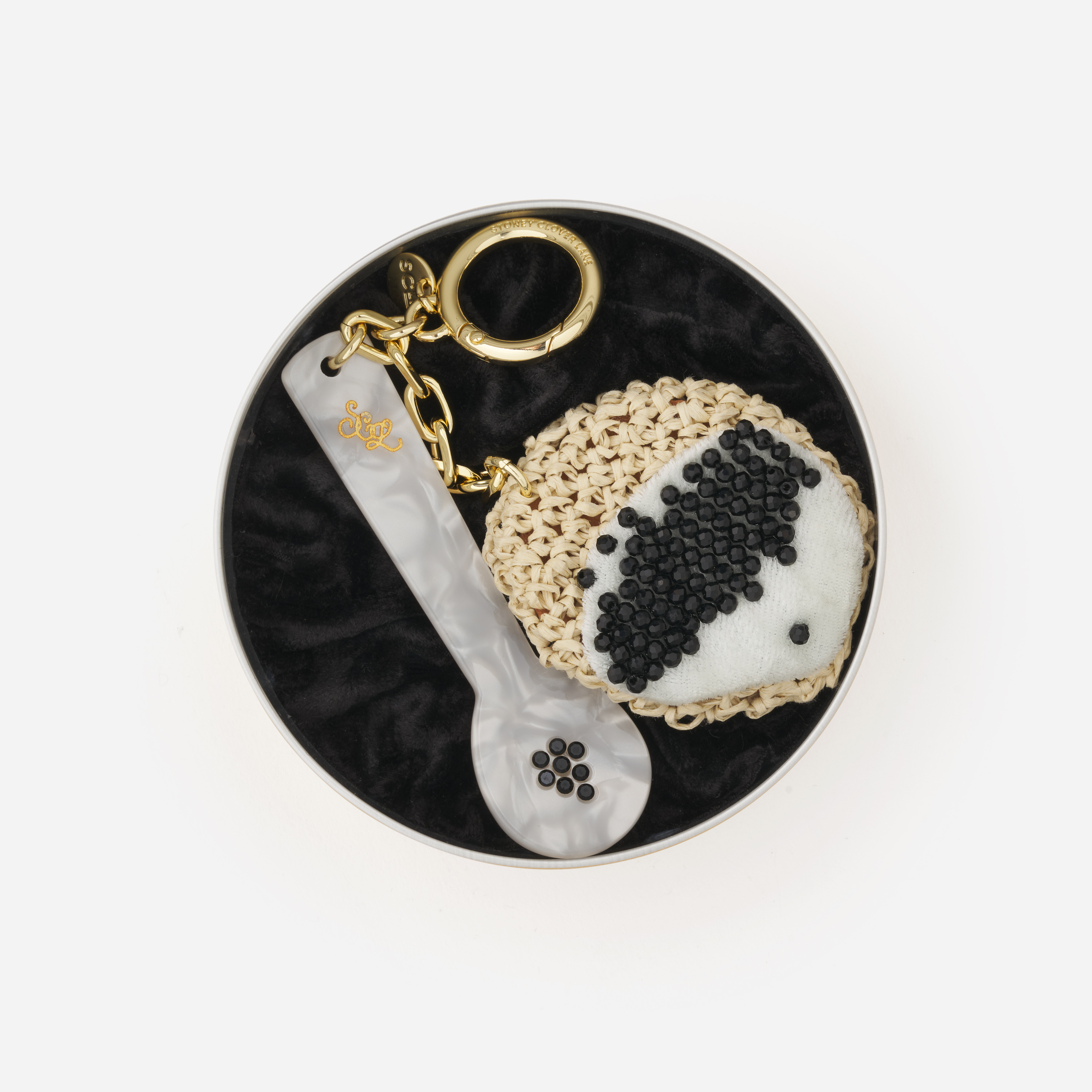 Caviar Bag Charm Cluster