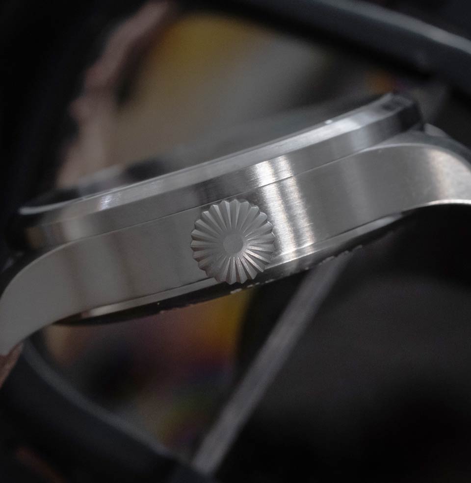 Augsburg 39mm Automatic | Black Dial Squat onion crown