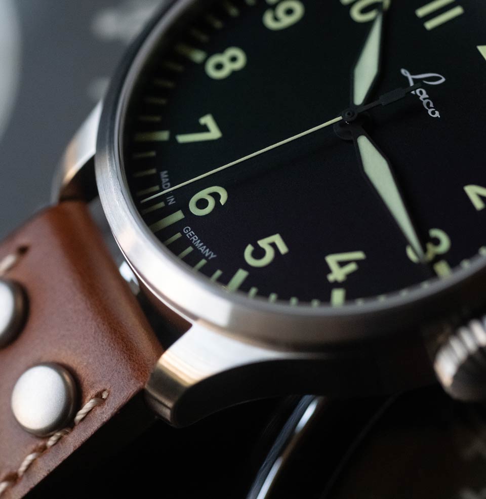 Augsburg 42mm Automatic | Black Dial Crisp Printing