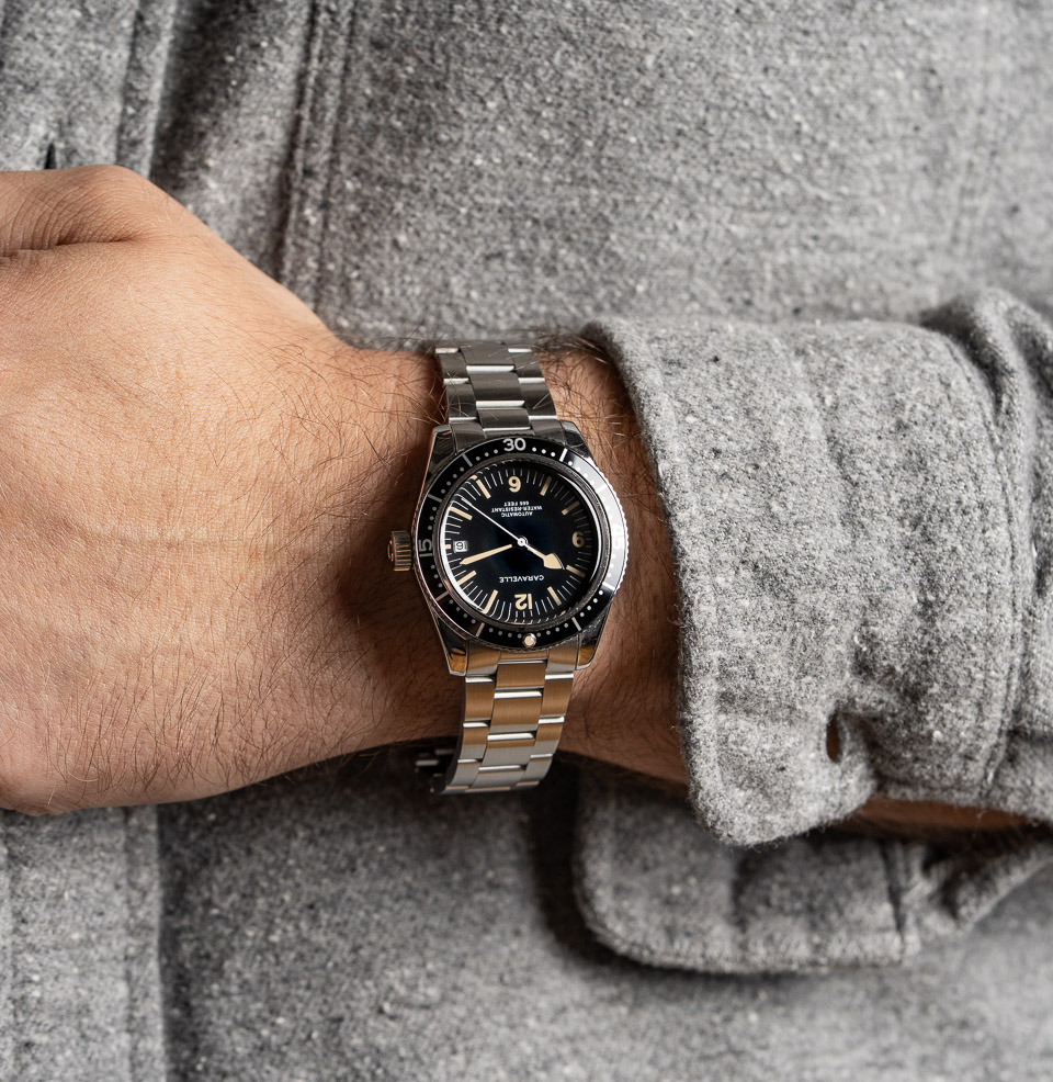 The Caravelle by Bulova Sea Hunter Diver 39mm Stainless Steel Case