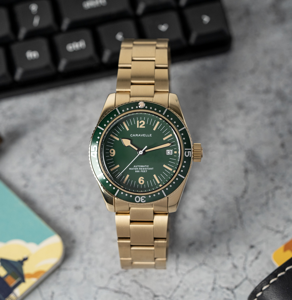 The Caravelle by Bulova Sea Hunter Diver The Sea Hunter Returns