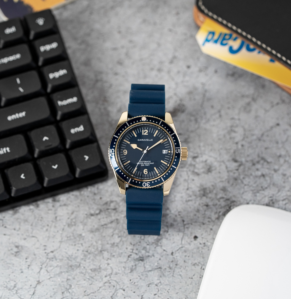 The Caravelle by Bulova Sea Hunter Diver The Sea Hunter Returns