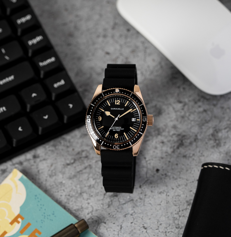 The Caravelle by Bulova Sea Hunter Diver The Sea Hunter Returns