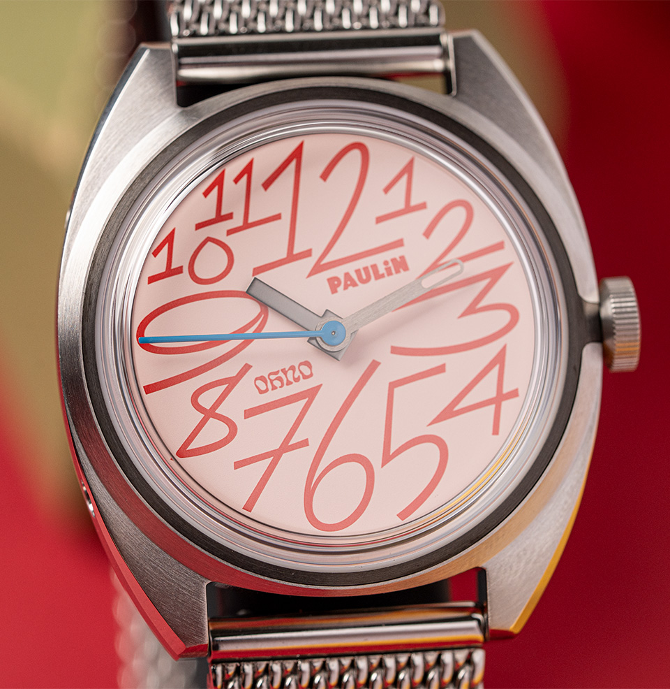 Paulin × OH no “Oh No” Quartz Collection Free Form Bespoke Dial