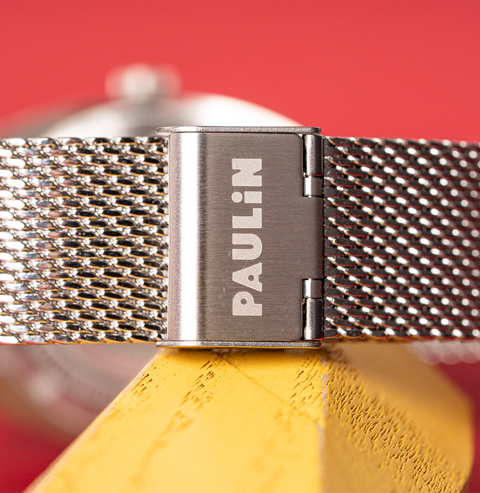 Paulin × OH no “Oh No” Quartz Collection Mesh Bracelet