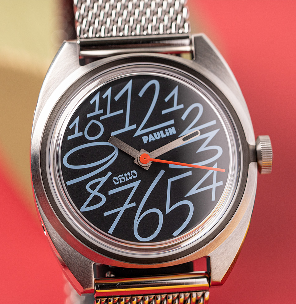 Paulin × OH no “Oh No” Quartz Collection Free Form Bespoke Dial