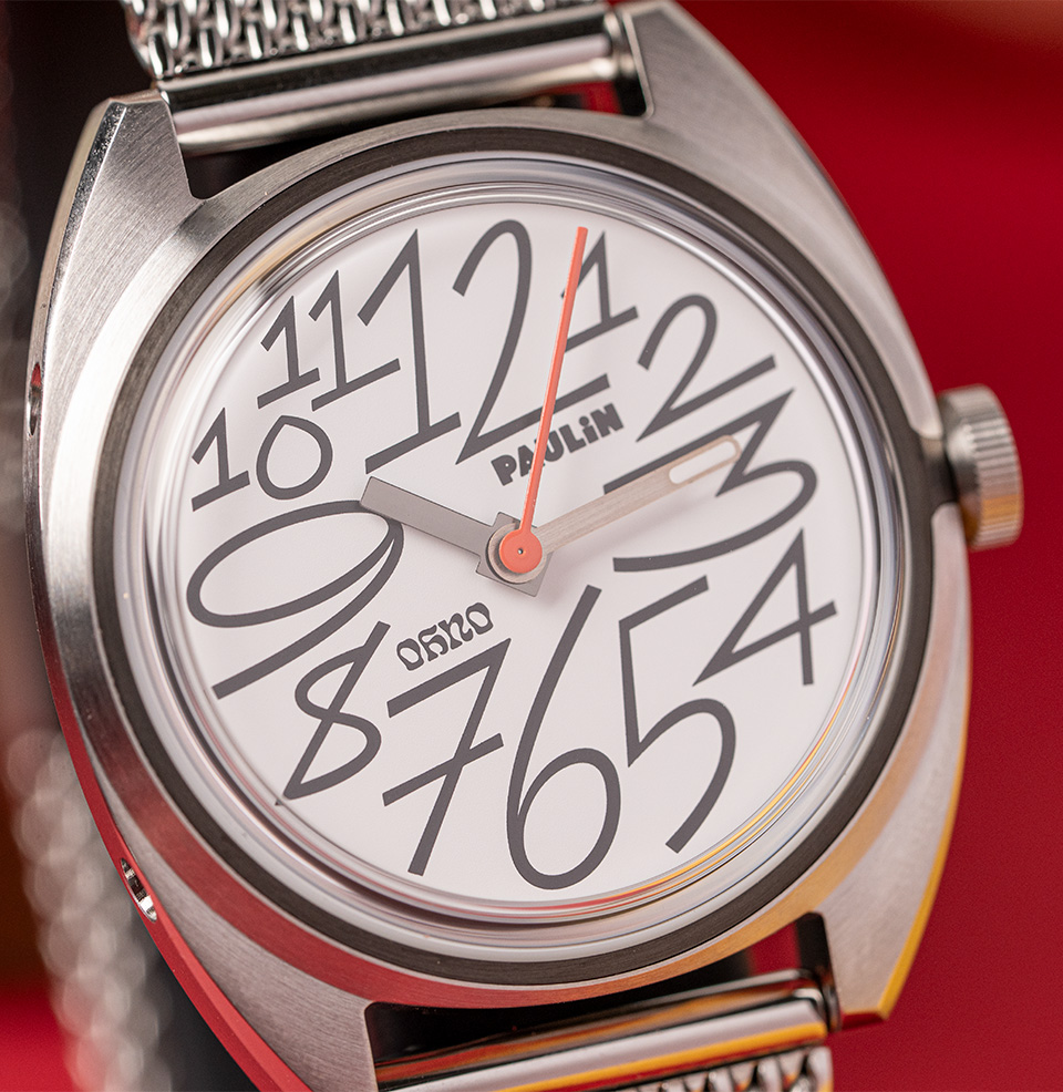 Paulin × OH no “Oh No” Quartz Collection Free Form Bespoke Dial