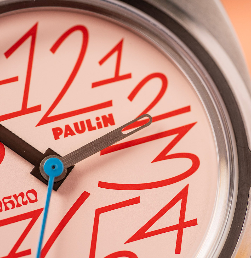 Paulin × OH no “Oh No” Automatic Collection Free Form Bespoke Dial