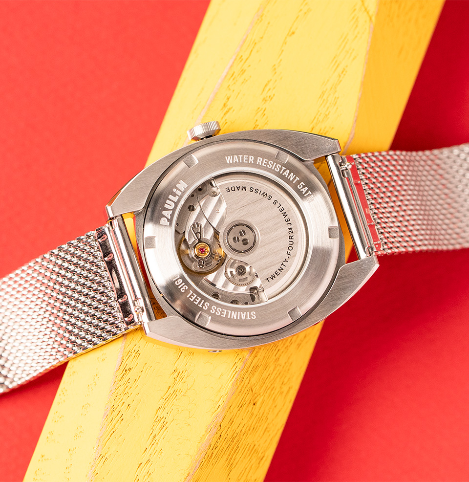 Paulin × OH no “Oh No” Automatic Collection La Joux-Perret G101