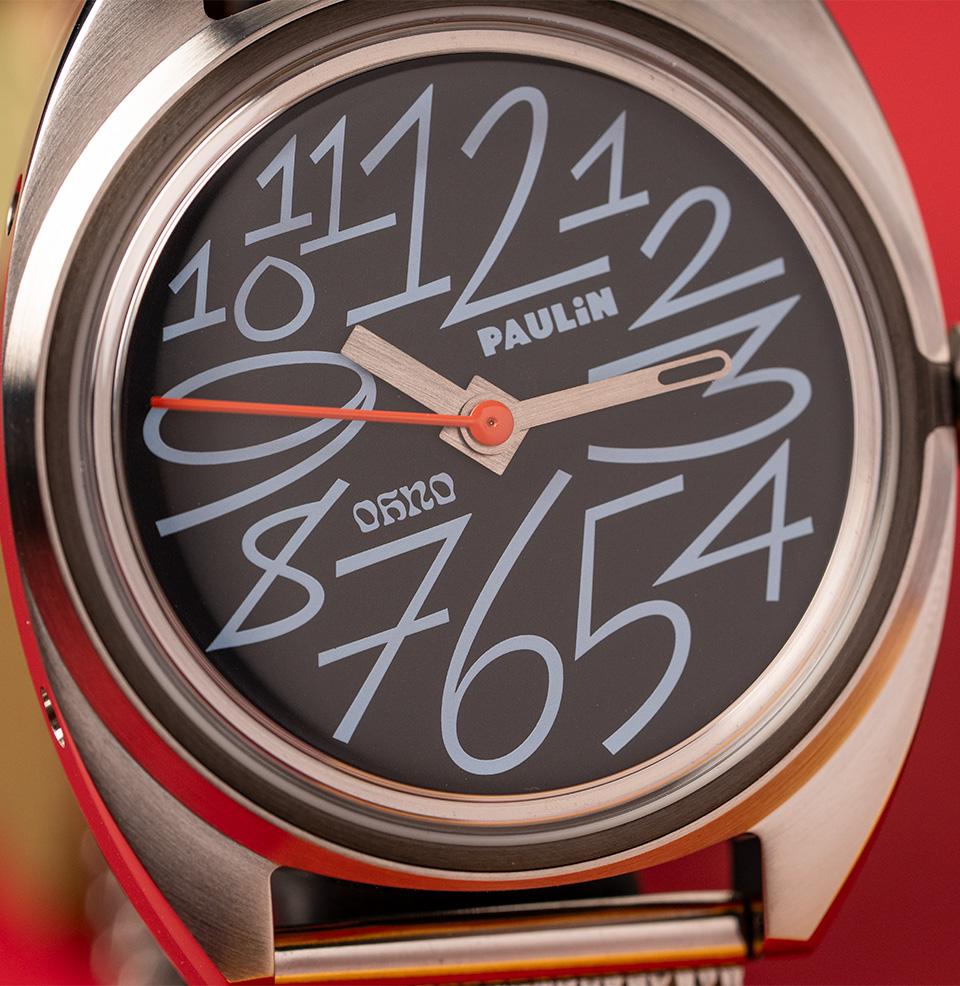 Paulin × OH no “Oh No” Automatic Collection Free Form Bespoke Dial