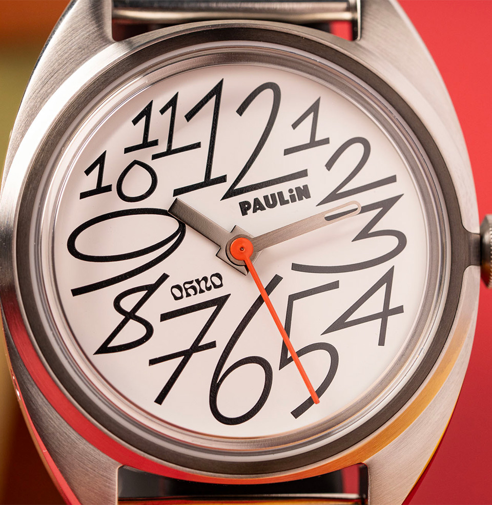 Paulin × OH no “Oh No” Automatic Collection Free Form Bespoke Dial
