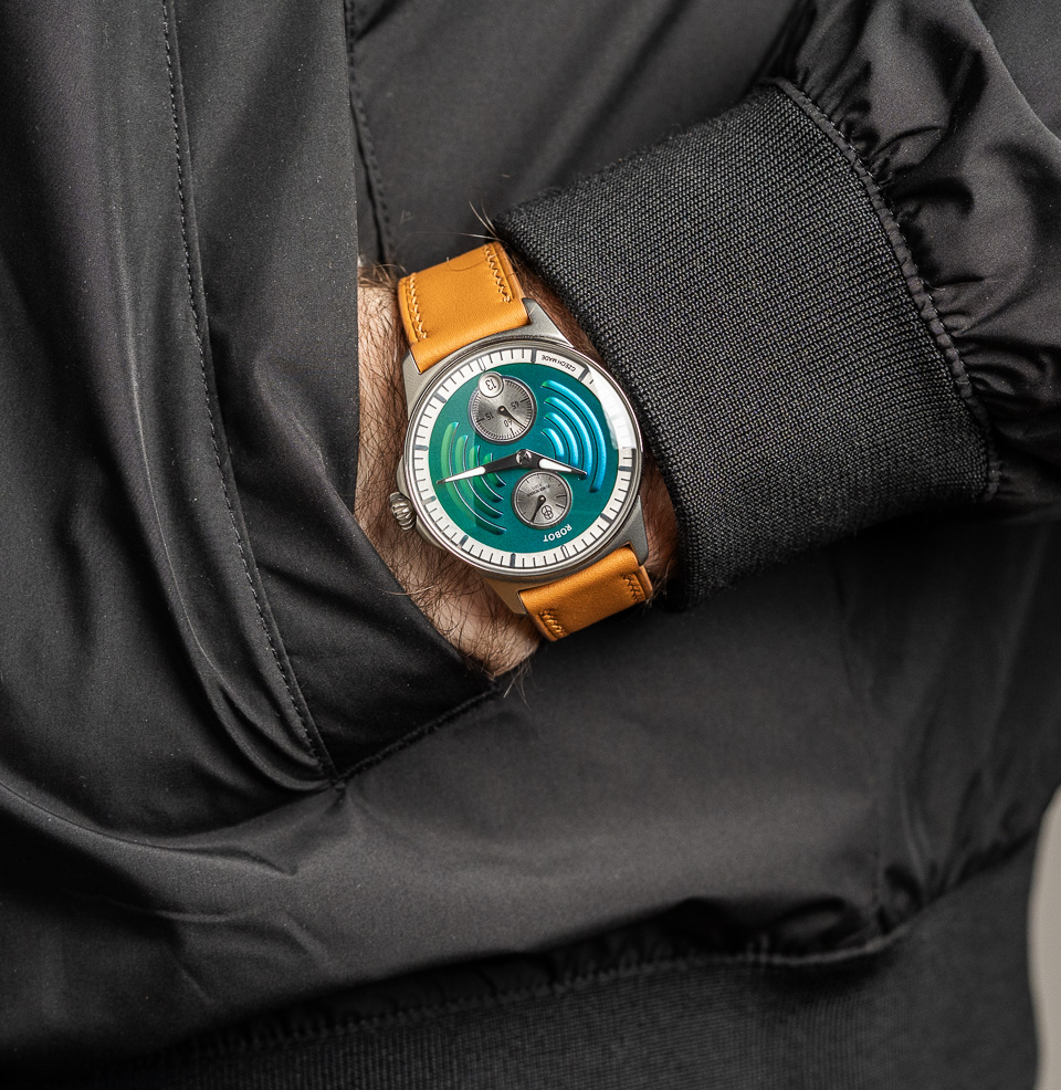 AERODYNAMIC 39.5mm Titanium Case