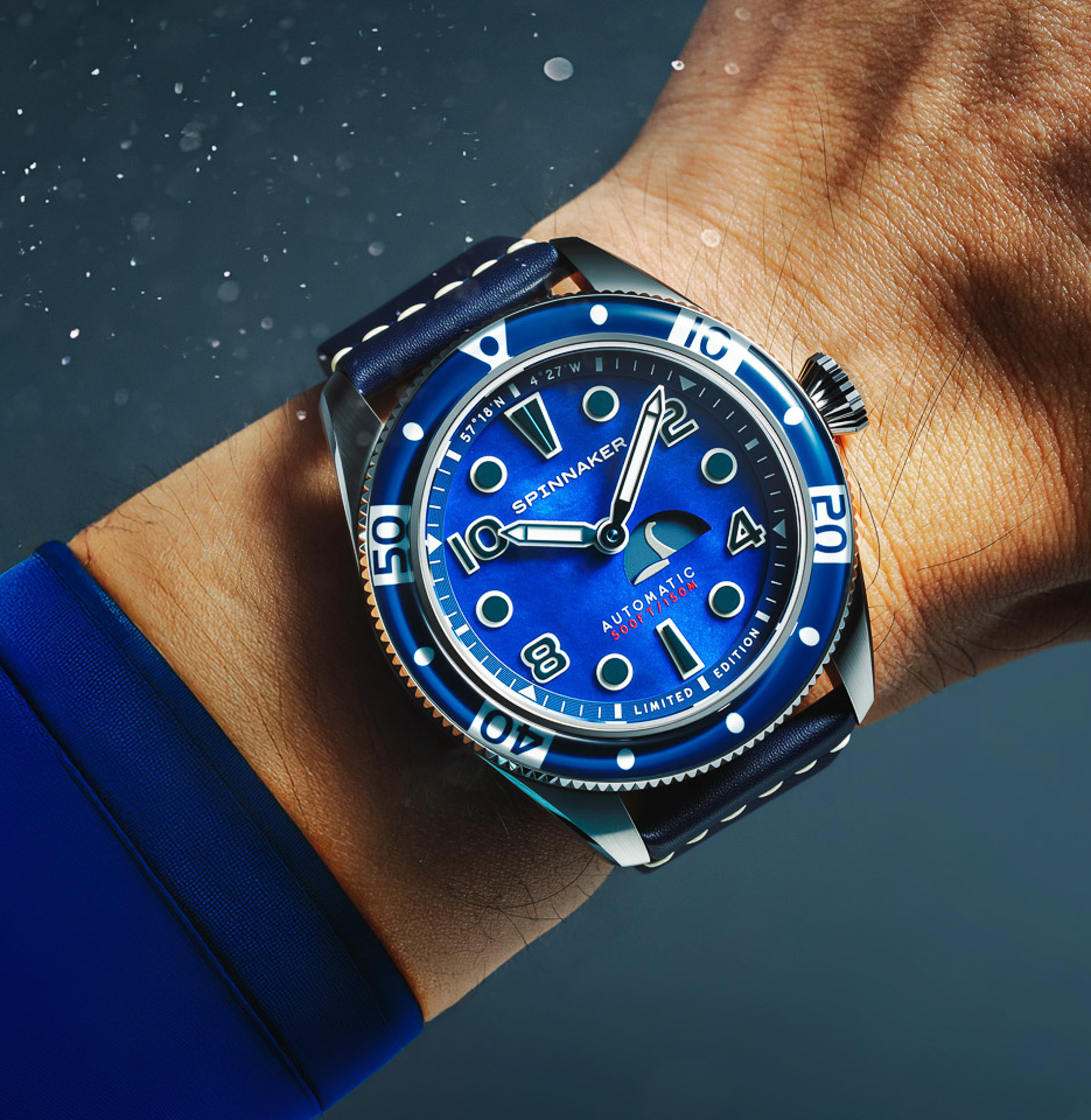 Fleuss Automatic Nessie Pearl Diver – Limited Edition 43mm case