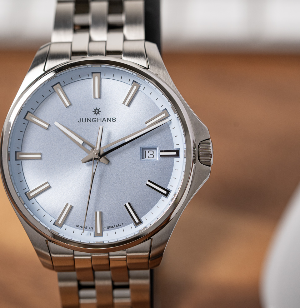 Meister S Quartz 35mm A light blue dial