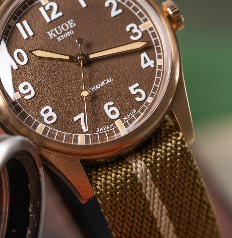 OLD SMITH 90-002 38mm Brown Dial