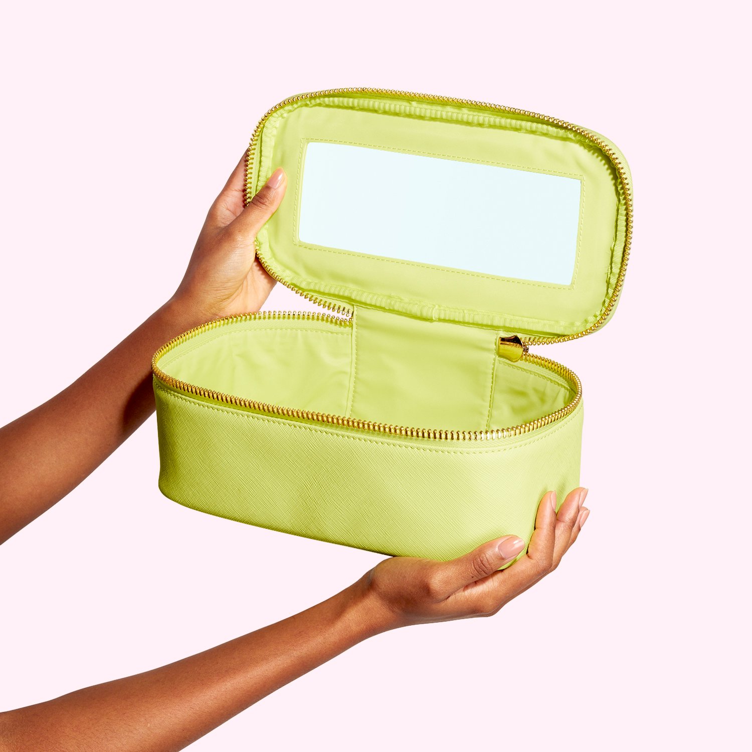 What Fits: Open Top Mirror Pouch