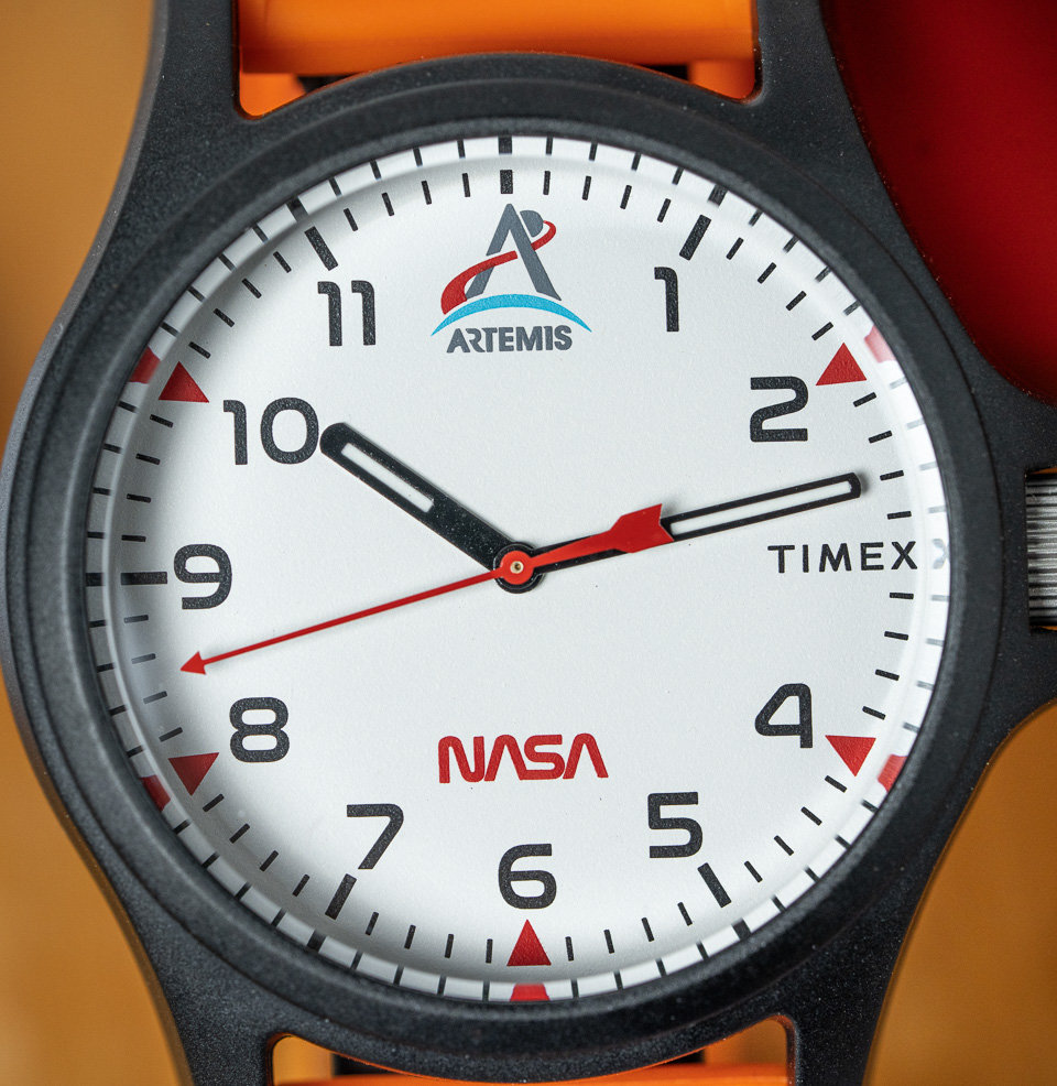 Main Street NASA Artemis 40 mm Collection Three Logo Dial