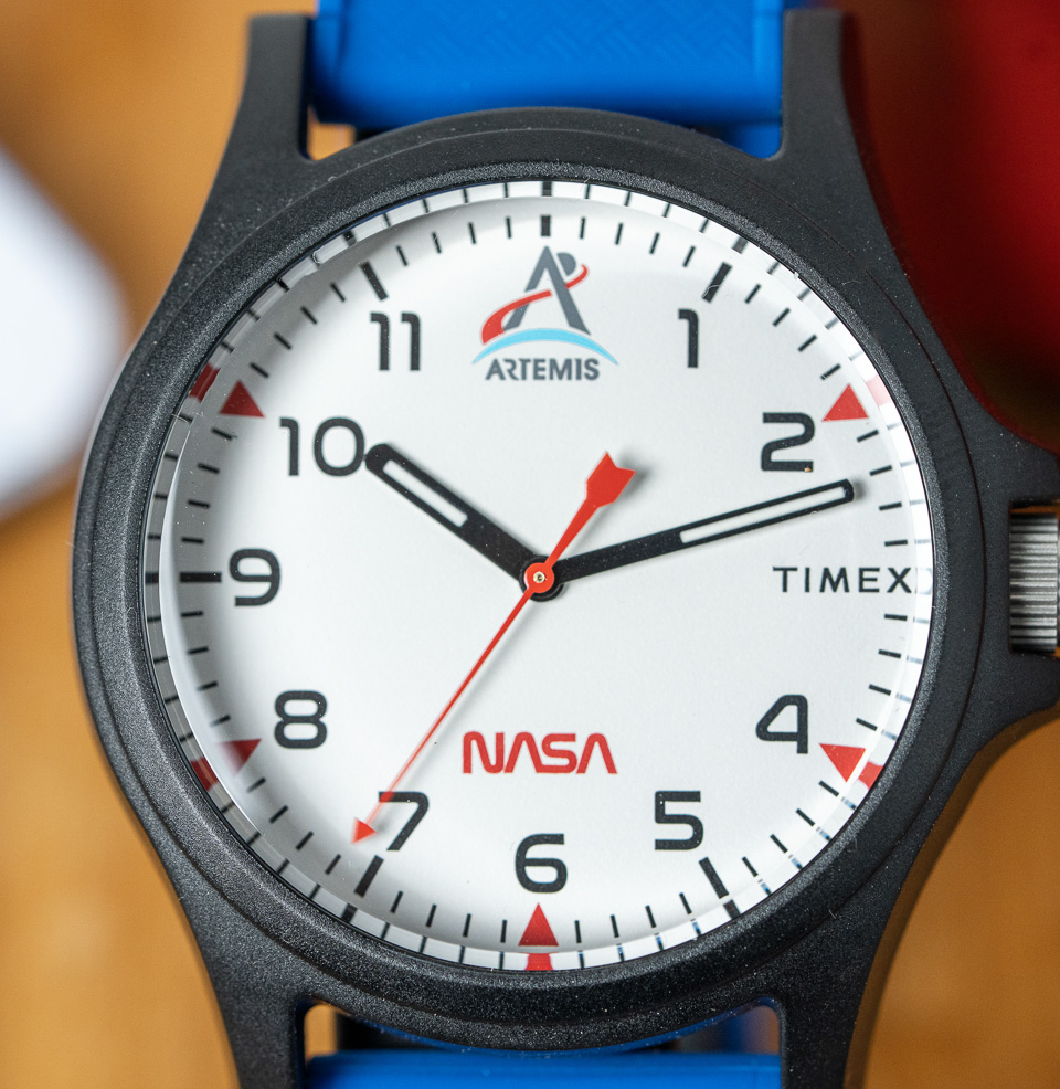 Main Street NASA Artemis 40 mm Collection Three Logo Dial