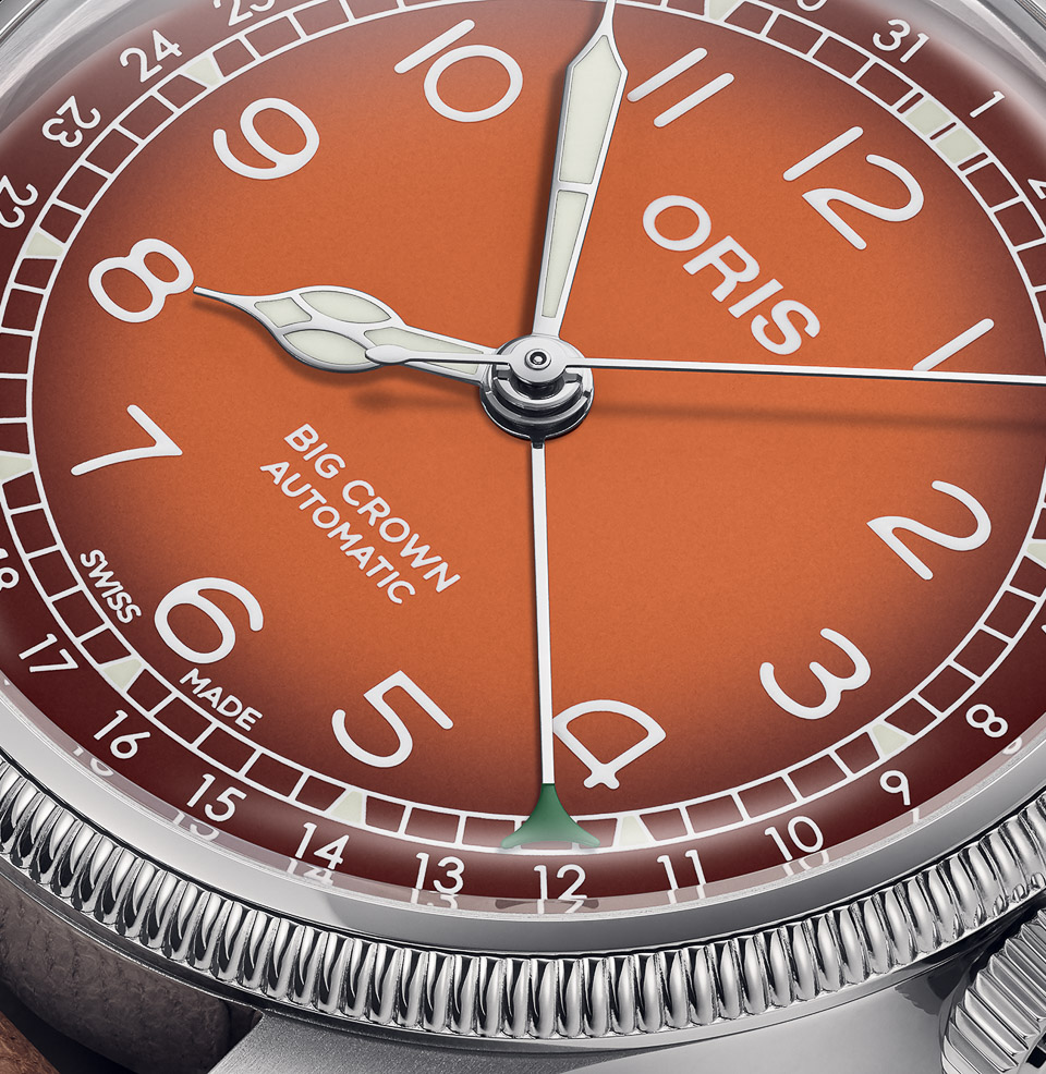 Big Crown X Cervo Volante 40mm Stainless Steel Case