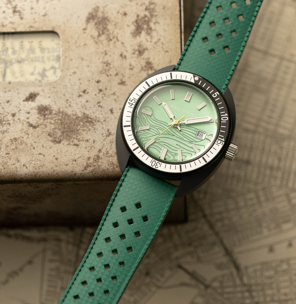 Bulova Snorkel Wind‑Up NYC Limited Edition – Ref. 98B455 The Bulova Snorkel 