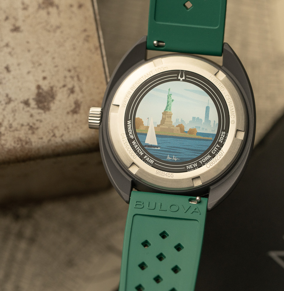 Bulova Snorkel Wind‑Up NYC Limited Edition – Ref. 98B455 Special Artwork