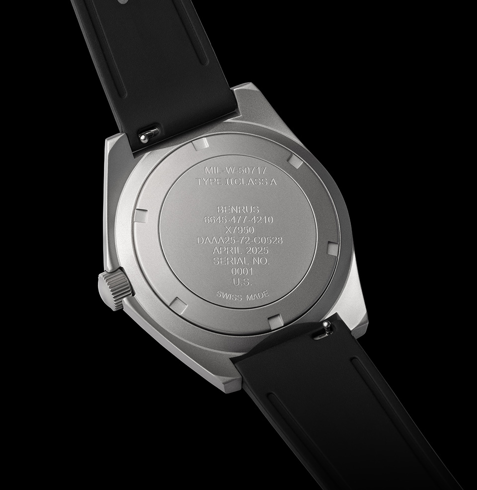 TYPE 2 MIL SPEC Engraved Caseback