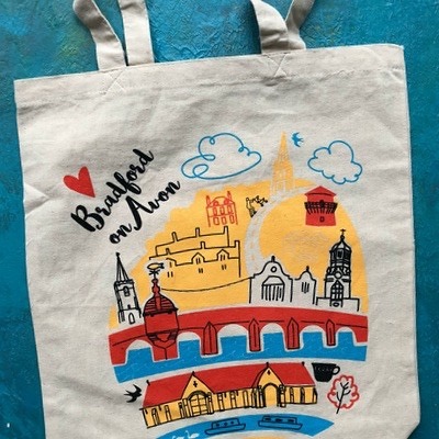 Bradford On Avon Canvas Bag