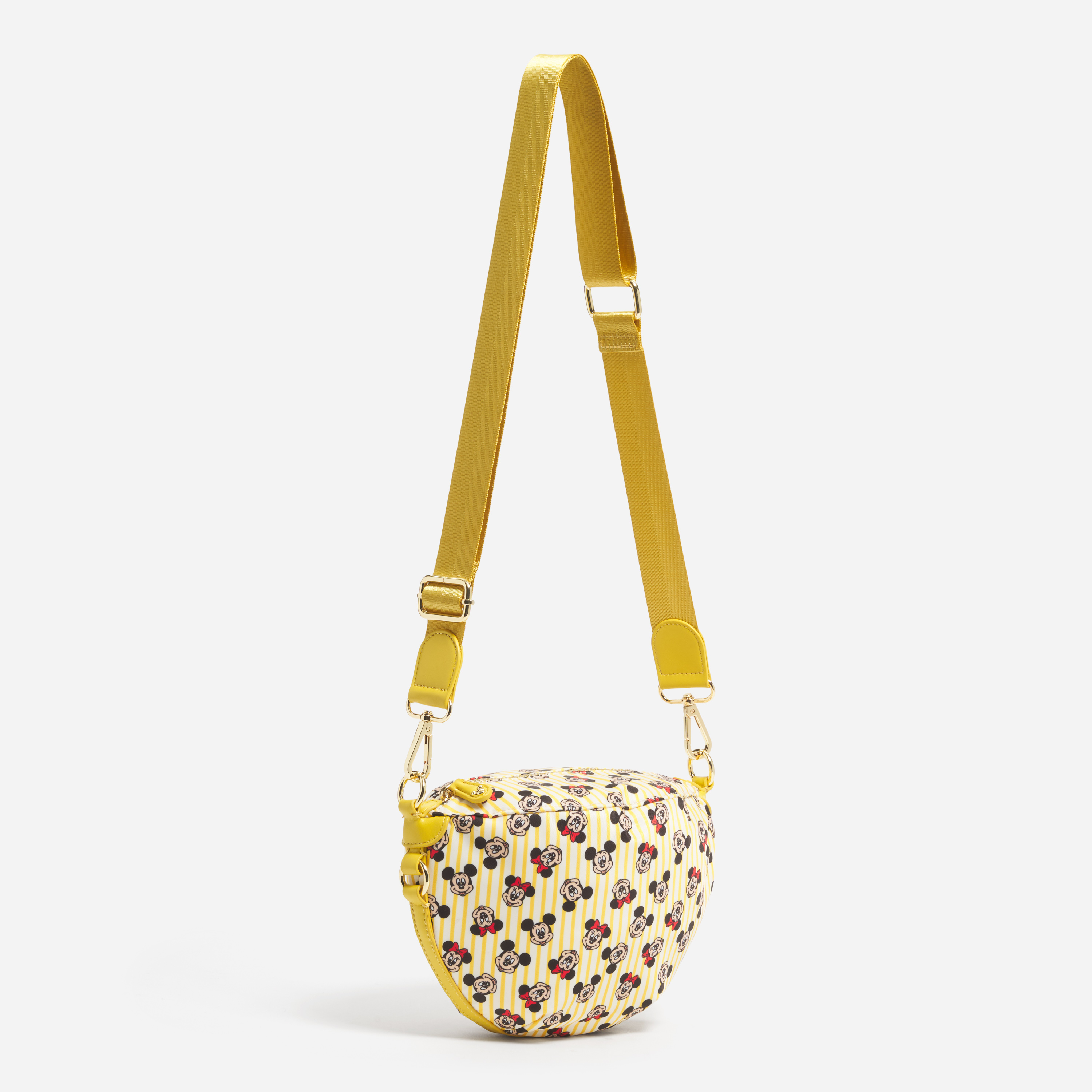 Disney Mickey Mouse & Minnie Mouse Crescent Crossbody Bag