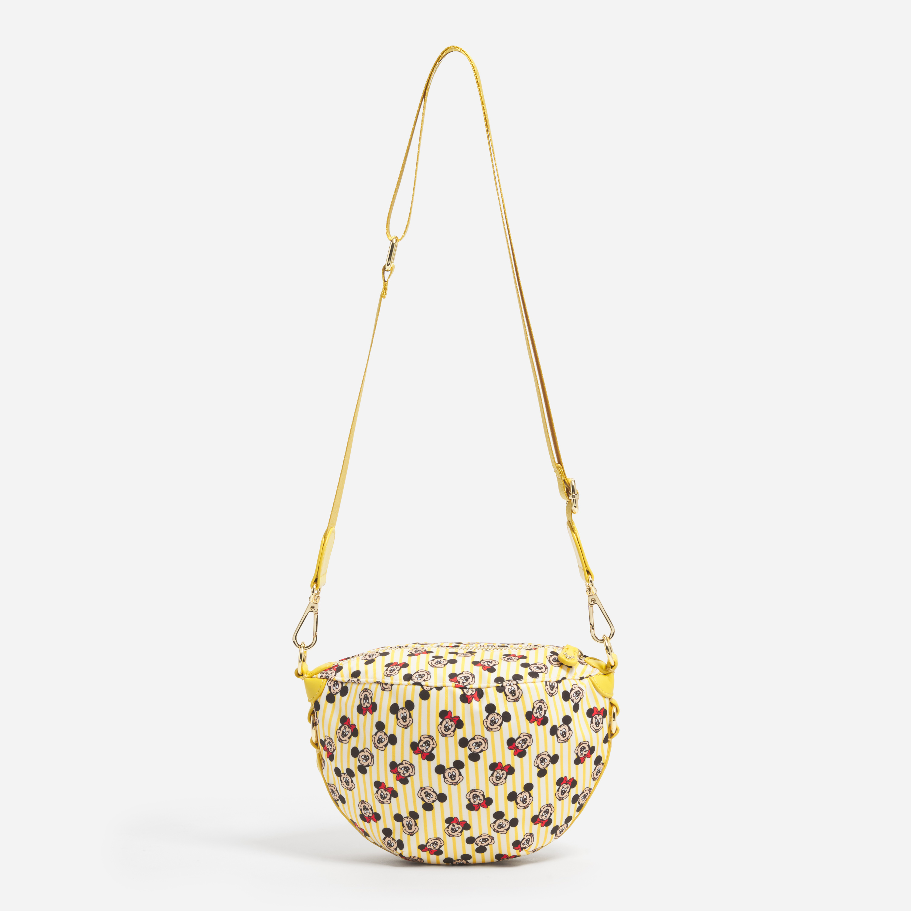 Disney Mickey Mouse & Minnie Mouse Crescent Crossbody Bag