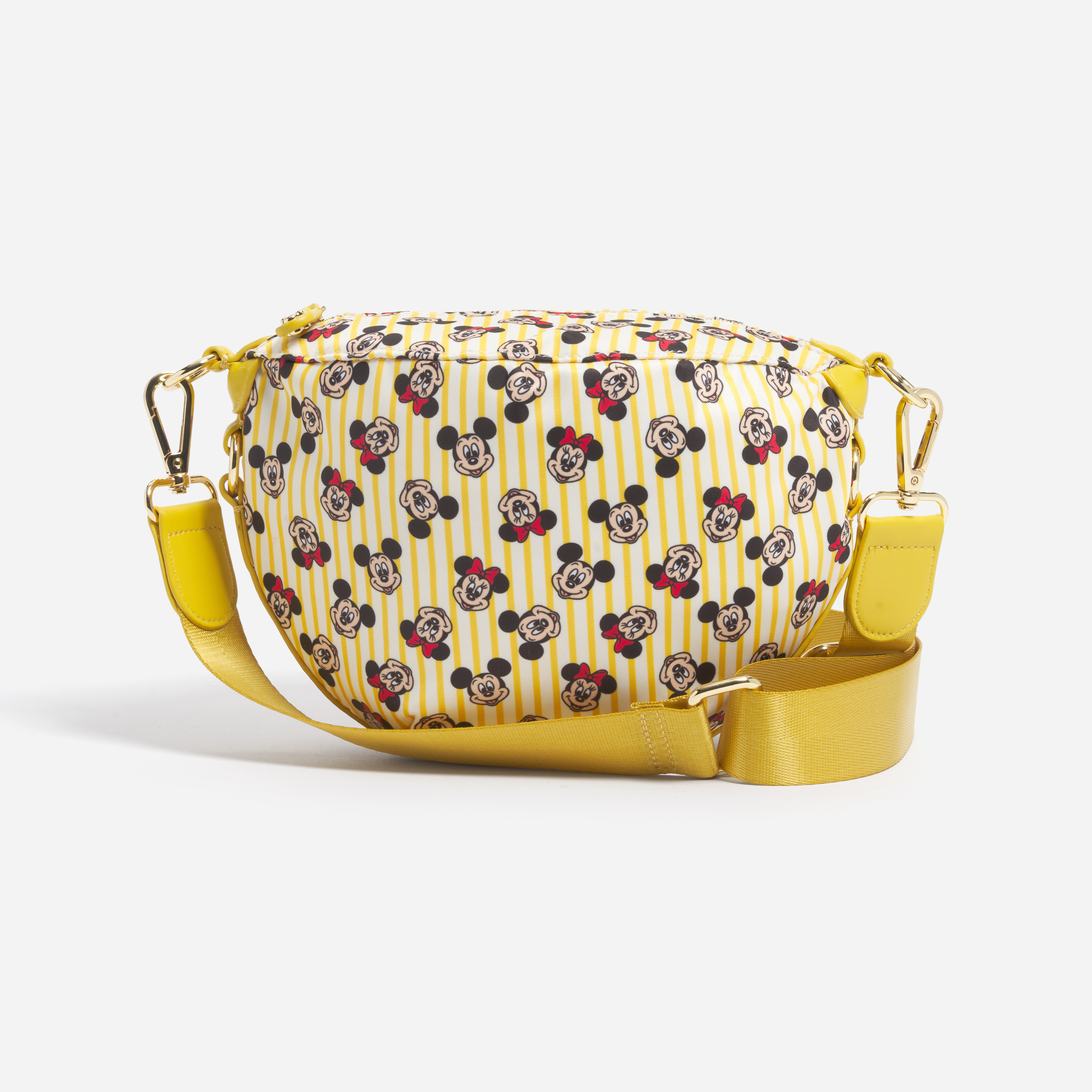 Disney Mickey Mouse & Minnie Mouse Crescent Crossbody Bag