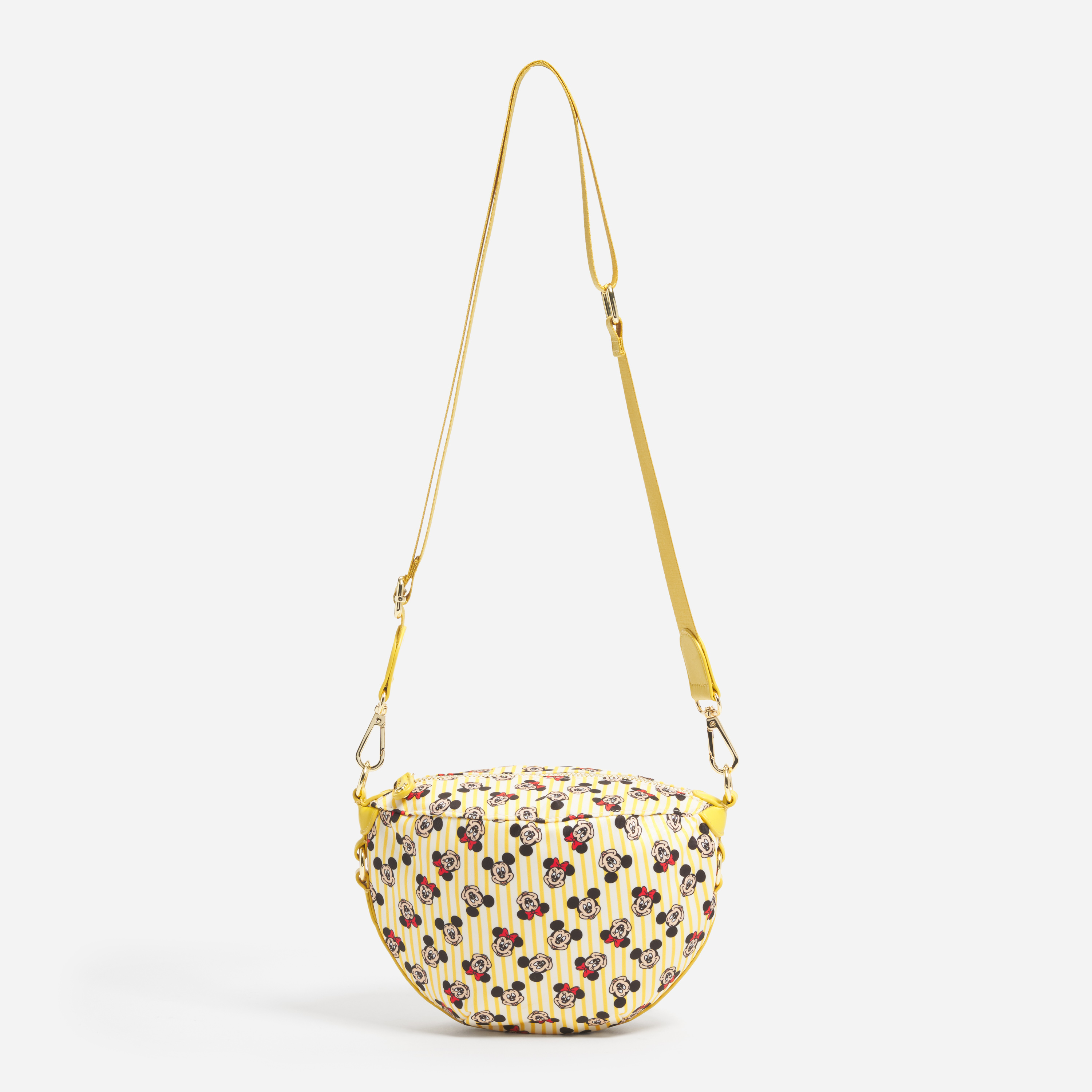 Disney Mickey Mouse & Minnie Mouse Crescent Crossbody Bag
