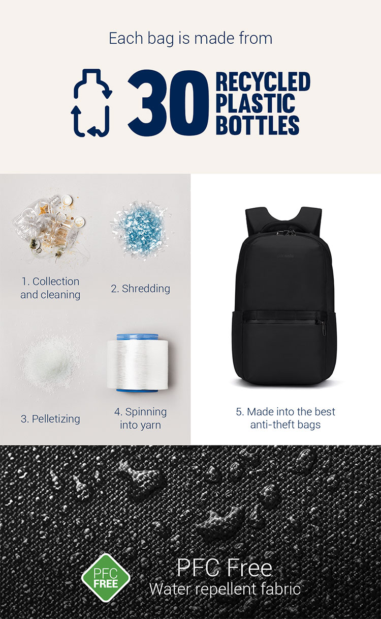 Pacsafe® X 25L anti-theft  backpack