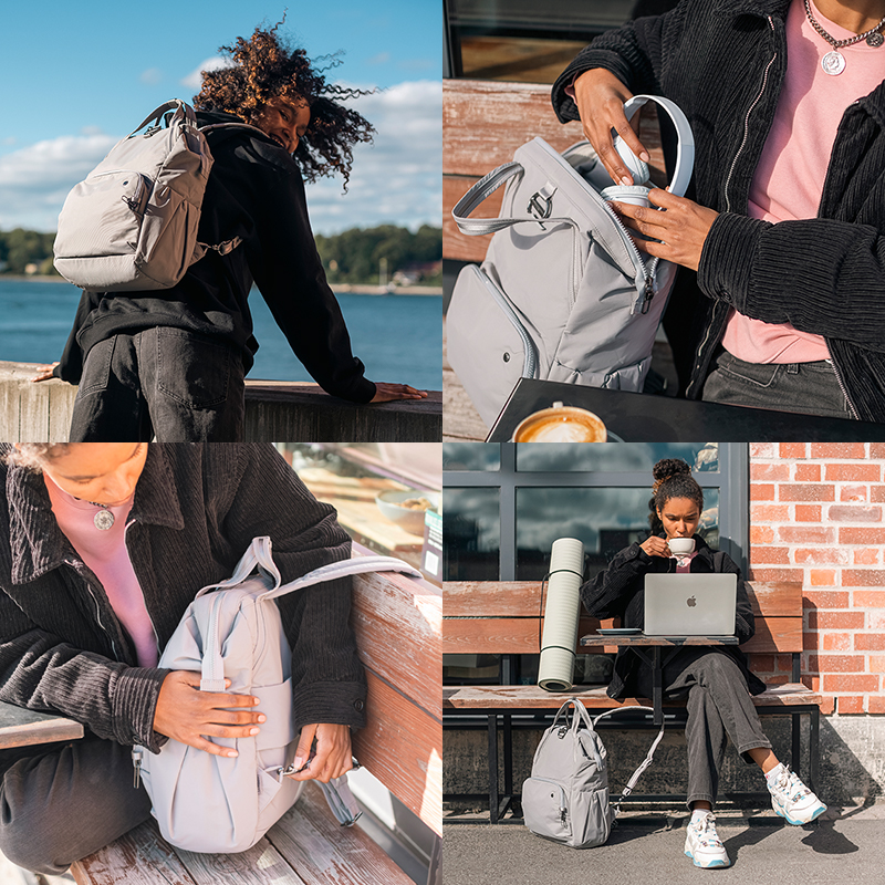 Stylish + Secure: The Citysafe CX Anti-Theft Backpack by Pacsafe