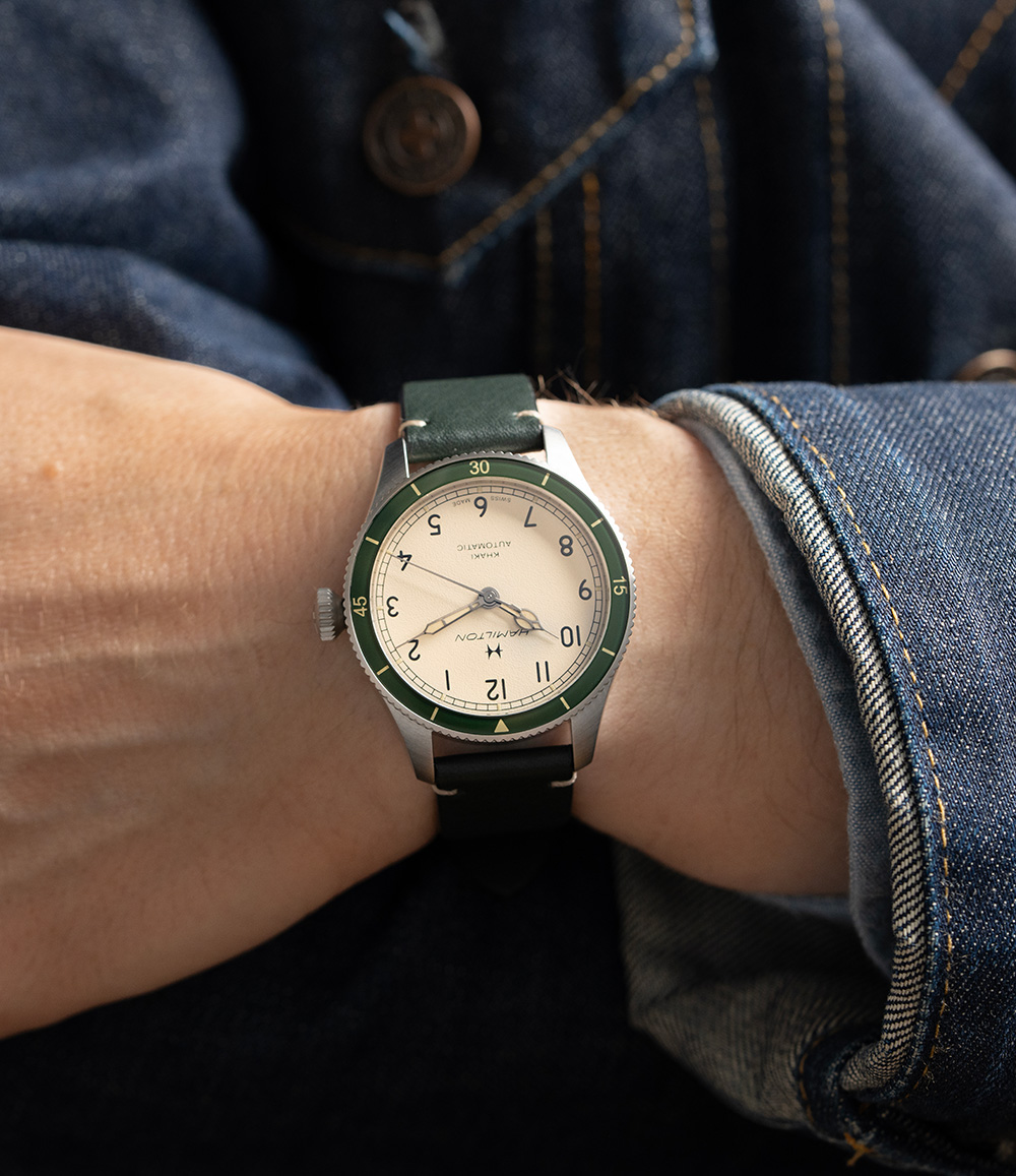 Khaki Aviation Pilot Pioneer 38mm