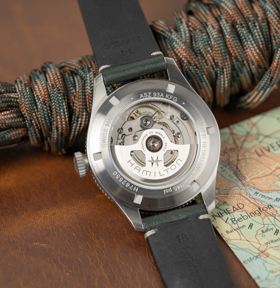 Khaki Aviation Pilot Pioneer 38mm Calibre H-10 Movement